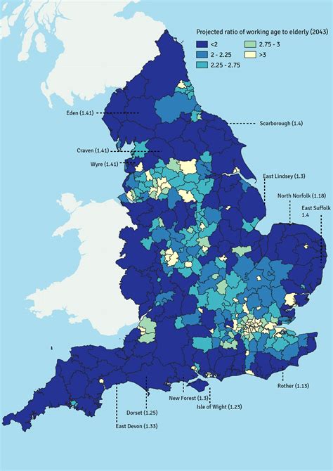 Population estimates by local authority, region and age.